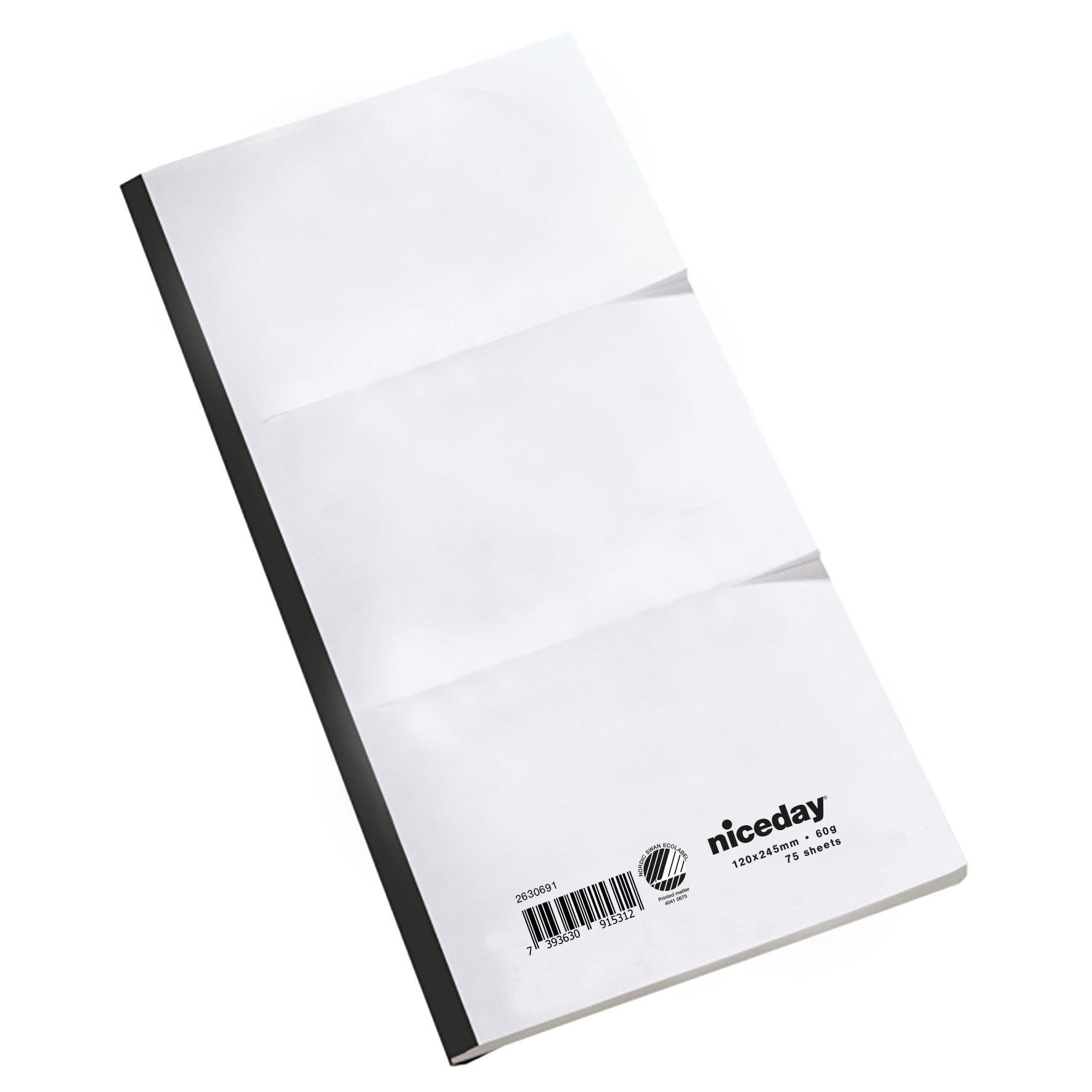 Flikblock 3-del 120x245mm 75blad