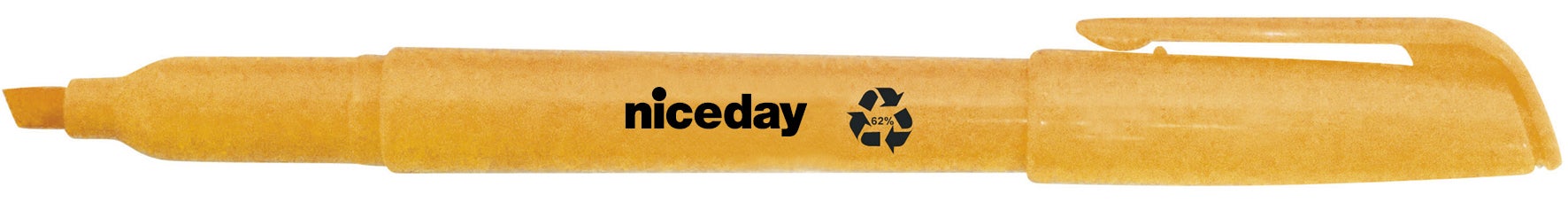 Överstrykningspenna smal orange