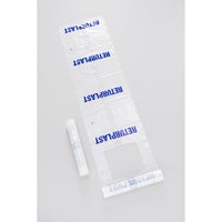 Sopsäck 240 liter Transparent 50my 10 st/rulle