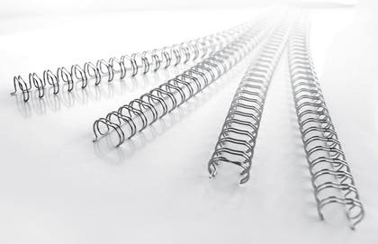 Stålspiral 34-r 11mm sil 100f