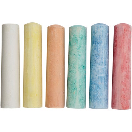 Gatukritor mixade färger 6/fp