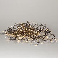 Ljusslinga Shiny svart 11 m varmvit