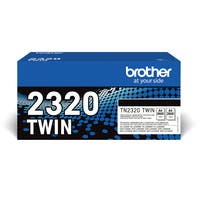 Toner Brother TN2320 Svart 2-pack