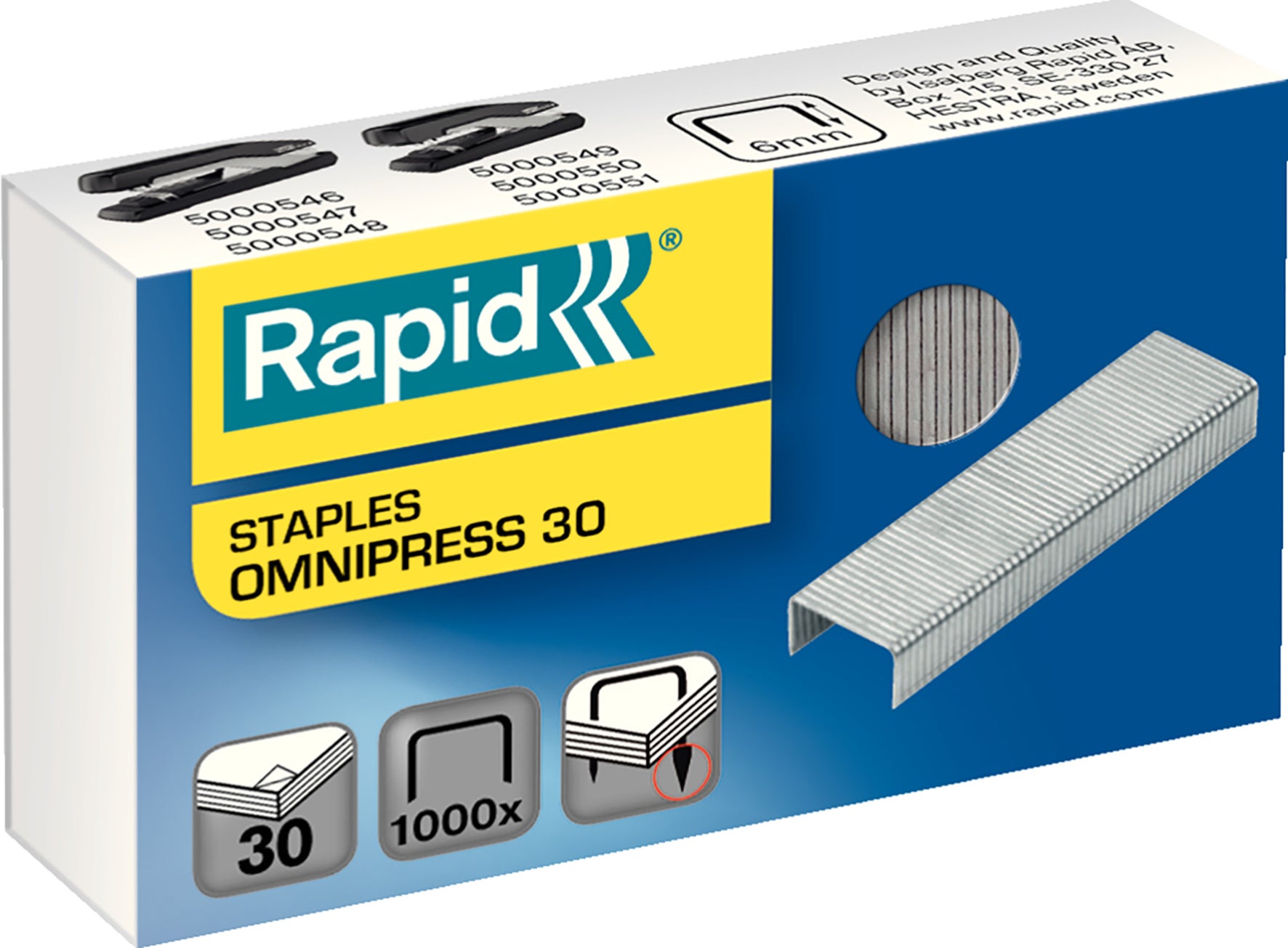 Häftklammer Rapid Omnipress