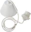 Takupphänge EU Vit sladd 1,2 m