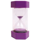 Stort timglas 15 min lila