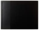 Skrivunderlägg PP 53x40cm svart