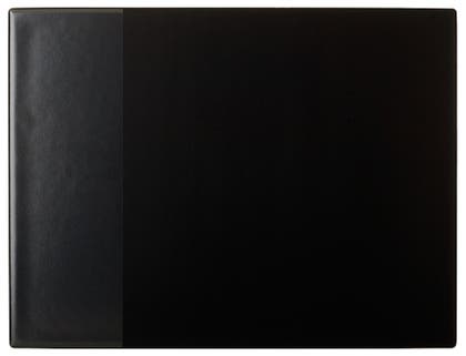 Skrivunderlägg PP 53x40cm svart
