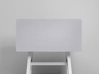 Bordsskärm Edge 800 x 700 mm ljusgrå