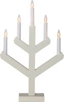 Ljusstake Vinga 5-armad Beige