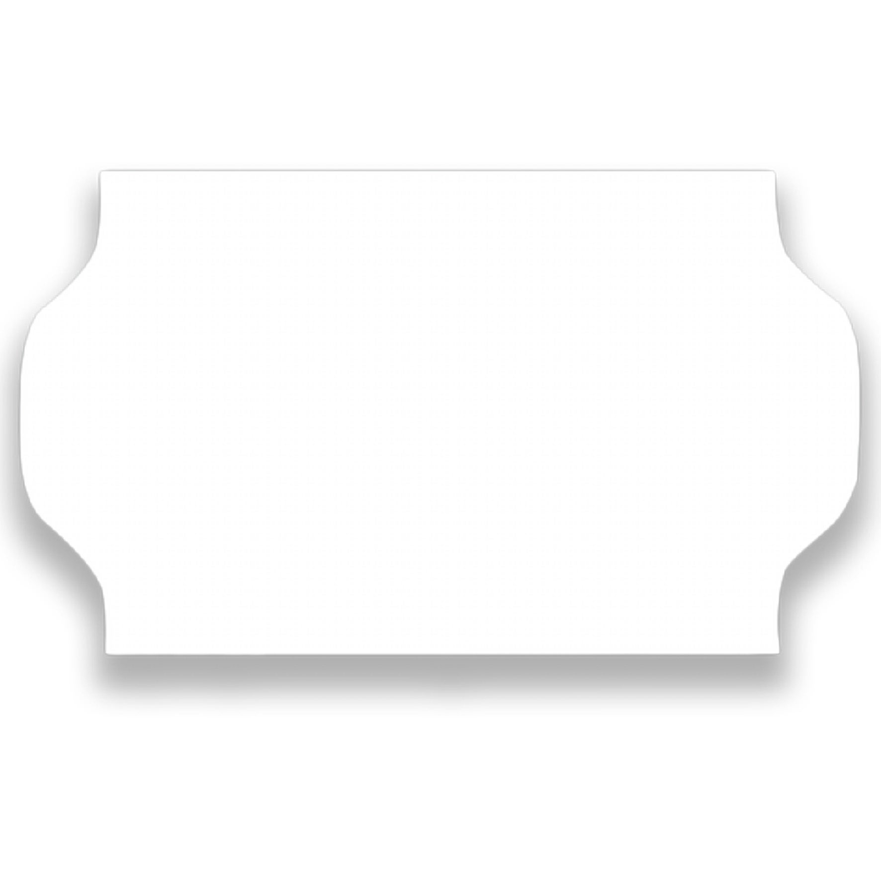 Prismärkningsetikett 32x19 mm G2 vit 5 rullar