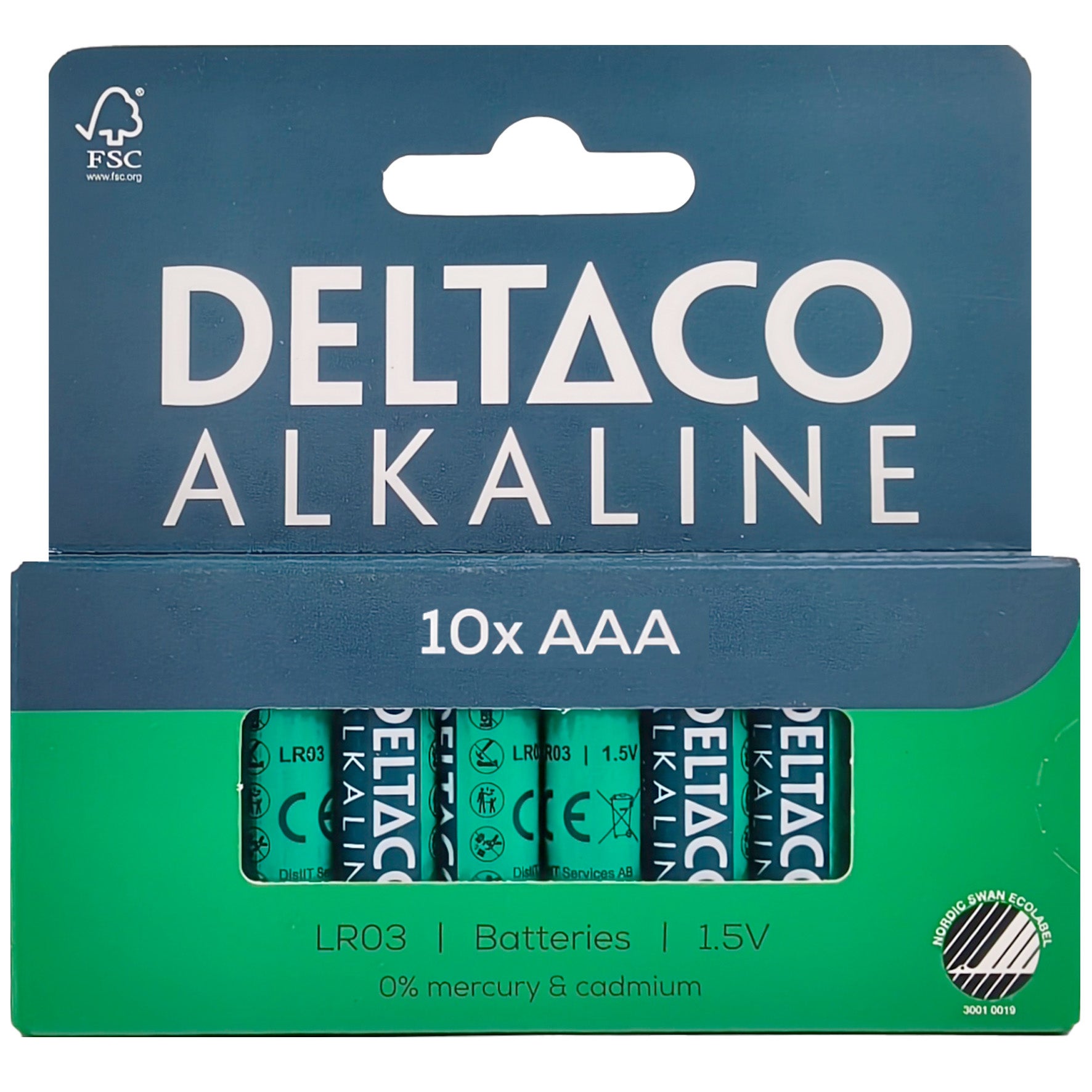 Batteri Ultimate Alkaline AAA LR03 10-pack