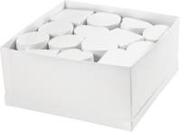 Pappask vit 10-12cm h5cm 27/fp