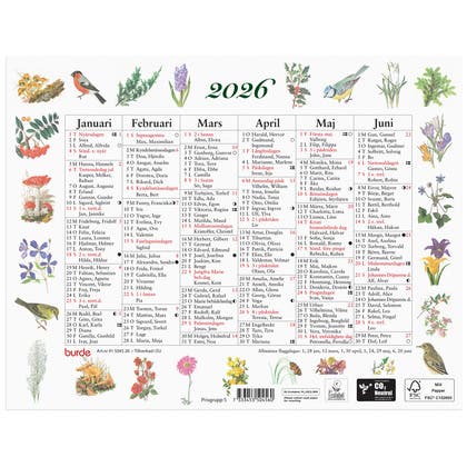 Lilla Naturalmanackan 2026