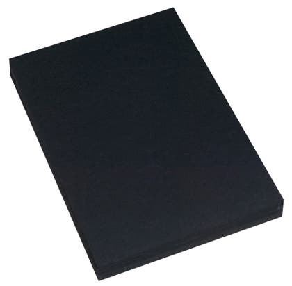 Kartong 225g A4 svart 100/fp