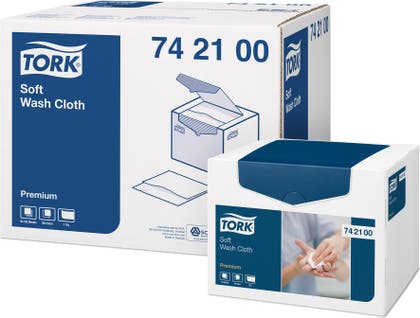 Tvättlapp Tork mjuk 135 st/fp
