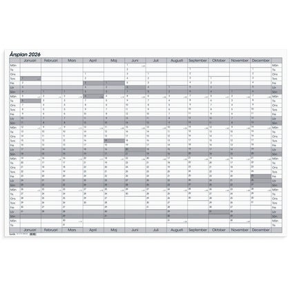 Årsplan whiteboard 2026
