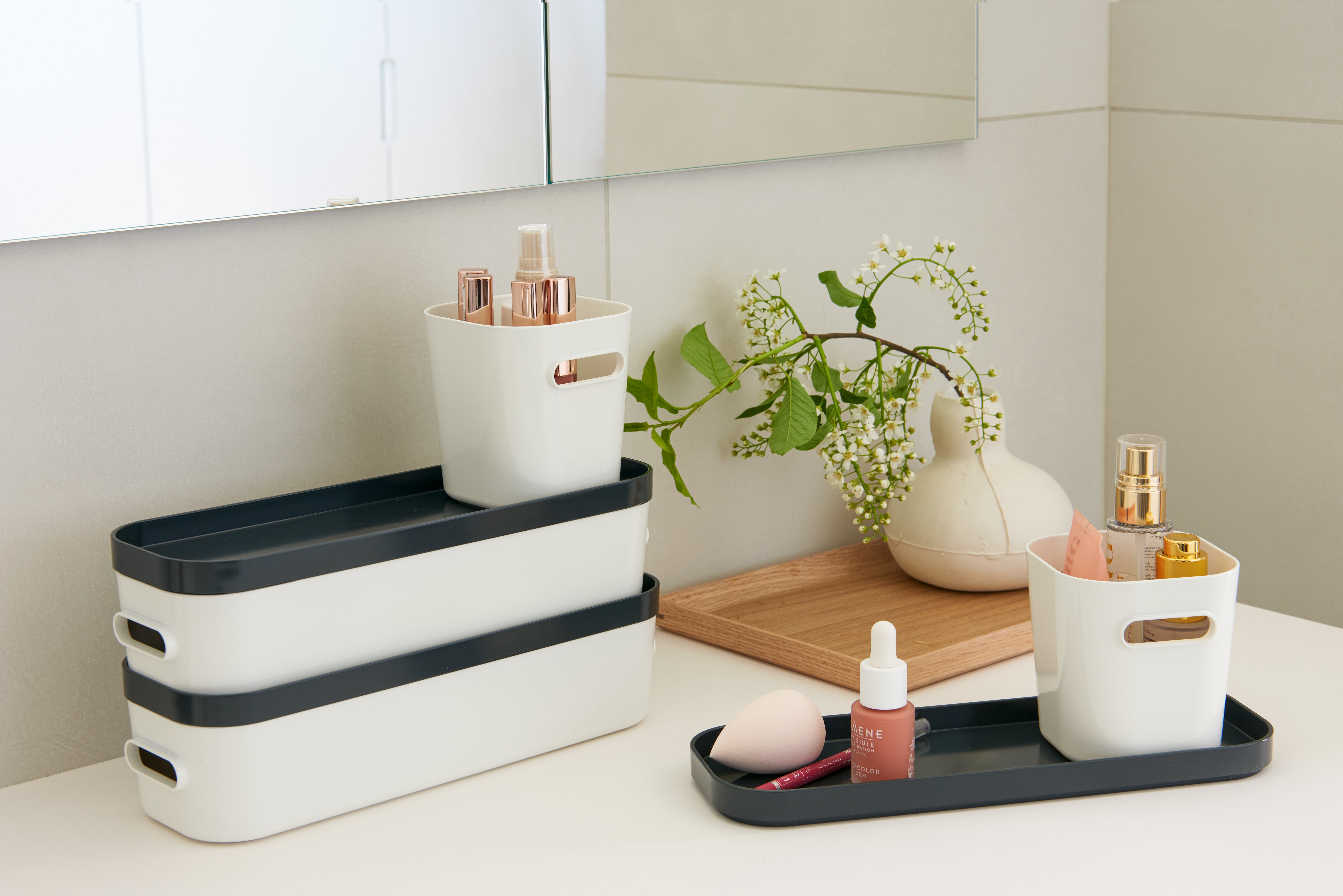 Förvaringsbox SmartStore Compact Slim vit