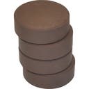 Temperablock 57 mm brun 6 st/fp