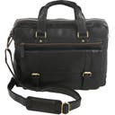 Datorväska skinn 14" Svart