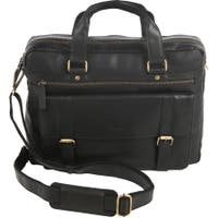 Datorväska skinn 14" Svart