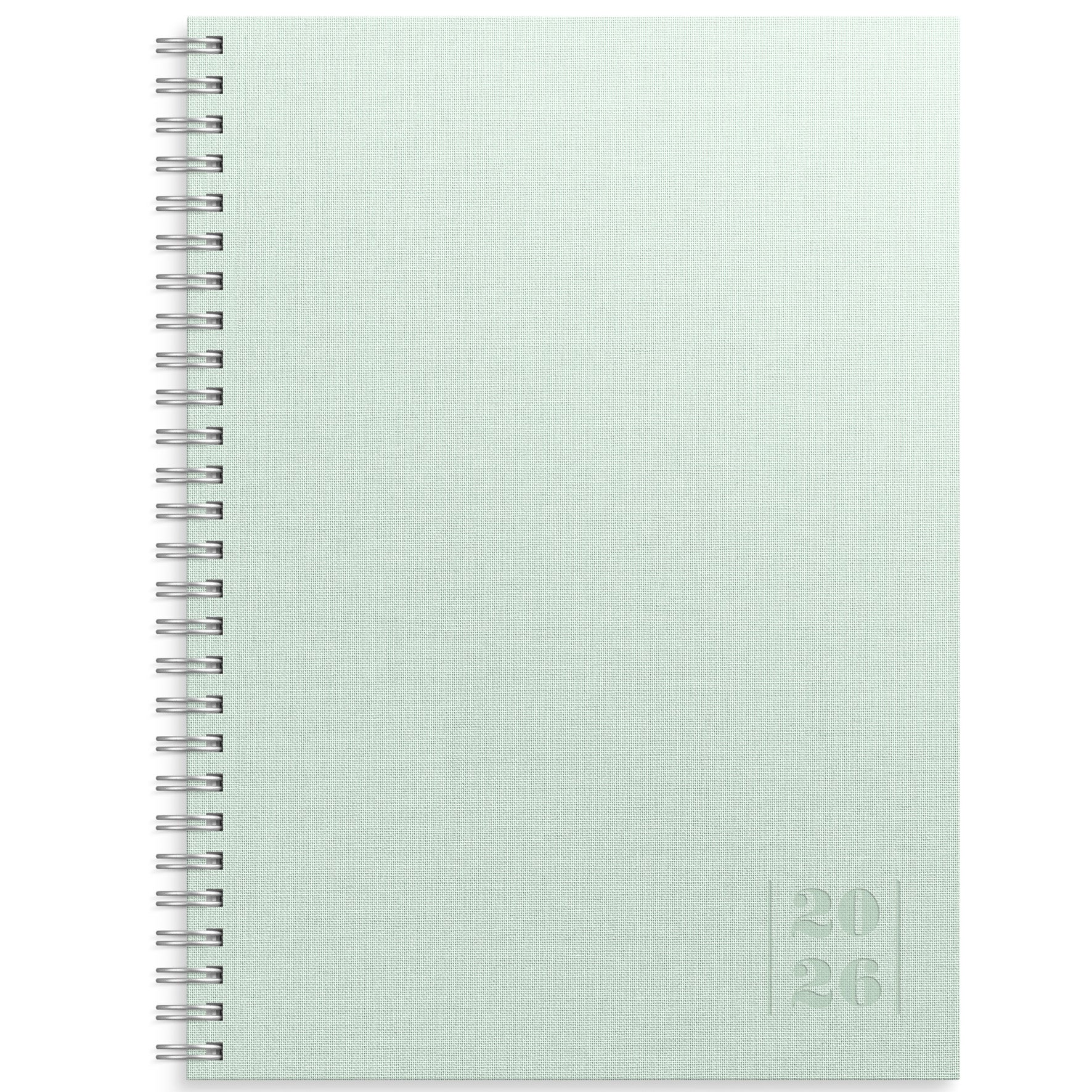 Kalender Business Textile grön 2026