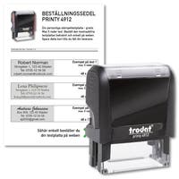 Beställningsstämpel Trodat 4912