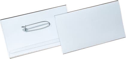 Namnskylt med nålfäste 40x75 cm 100-pack