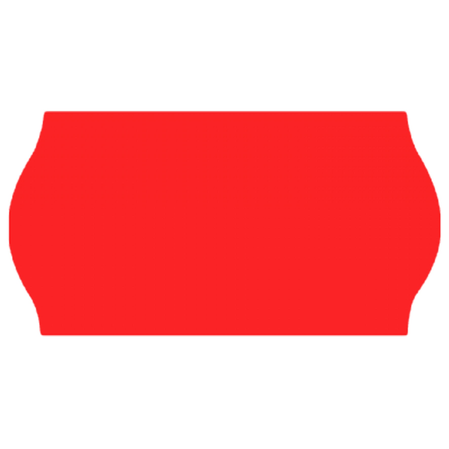 Prismärkningsetikett 22x12 mm G2 röd 7 rullar