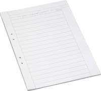 Provskrivningsblad A3 linjerad 14,5mm 250t/fp