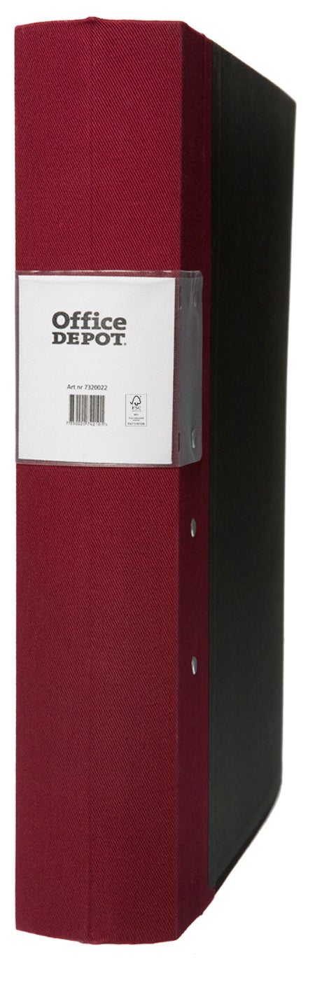 Gaffelpärm trärygg 60mm A4 Office Depot