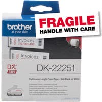 Etikett DK22251 svart/röd