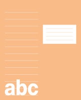 Skrivhäfte 17x21 linjerat 14,5mm