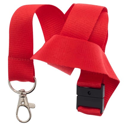 Nyckelband karbinkrok röd