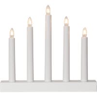 Ljusstake INEZ vit