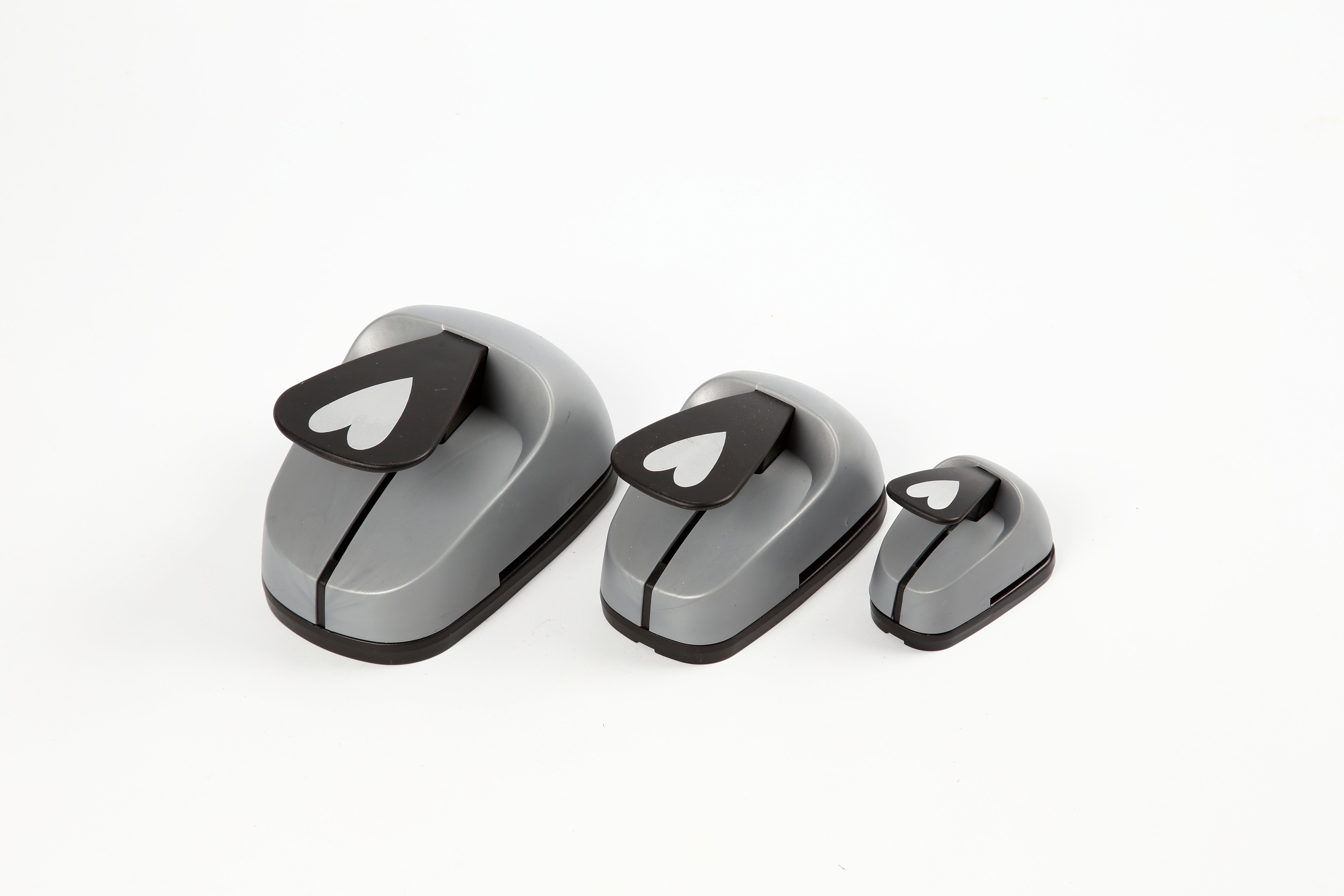 Pappersstans hjärta eller stjärna 3-pack