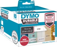 Etikett Dymo Durable 25x25 mm