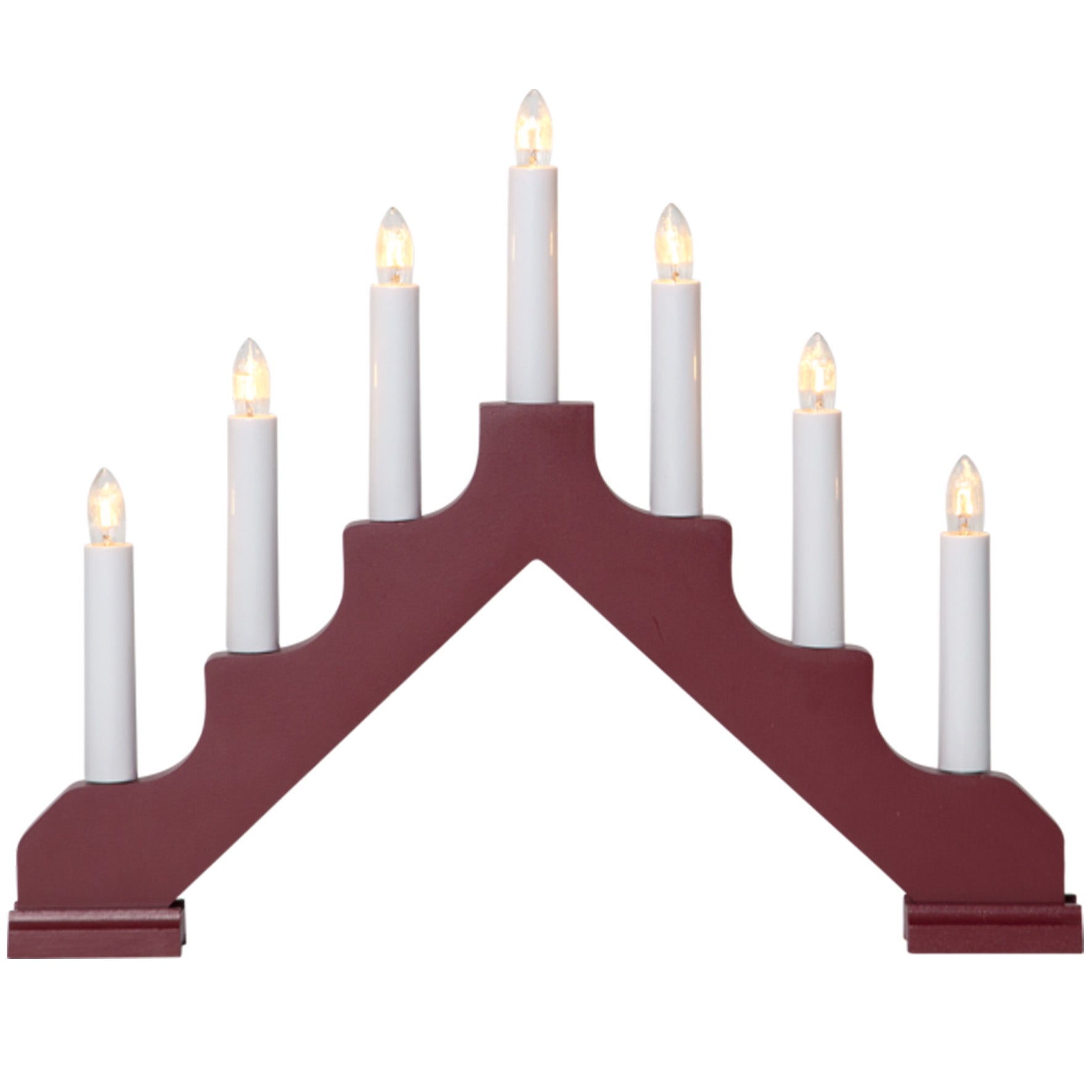 Ljusstake Ada Röd