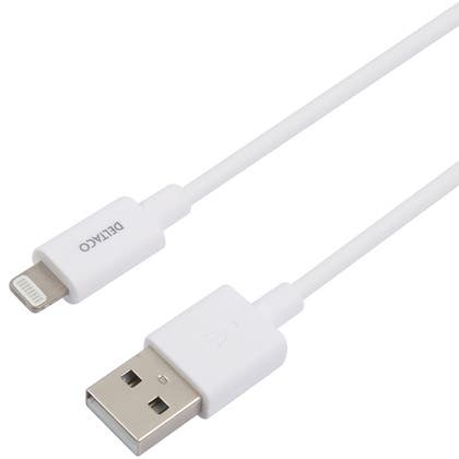 USB-A-Lightning-kabel 2 m vit