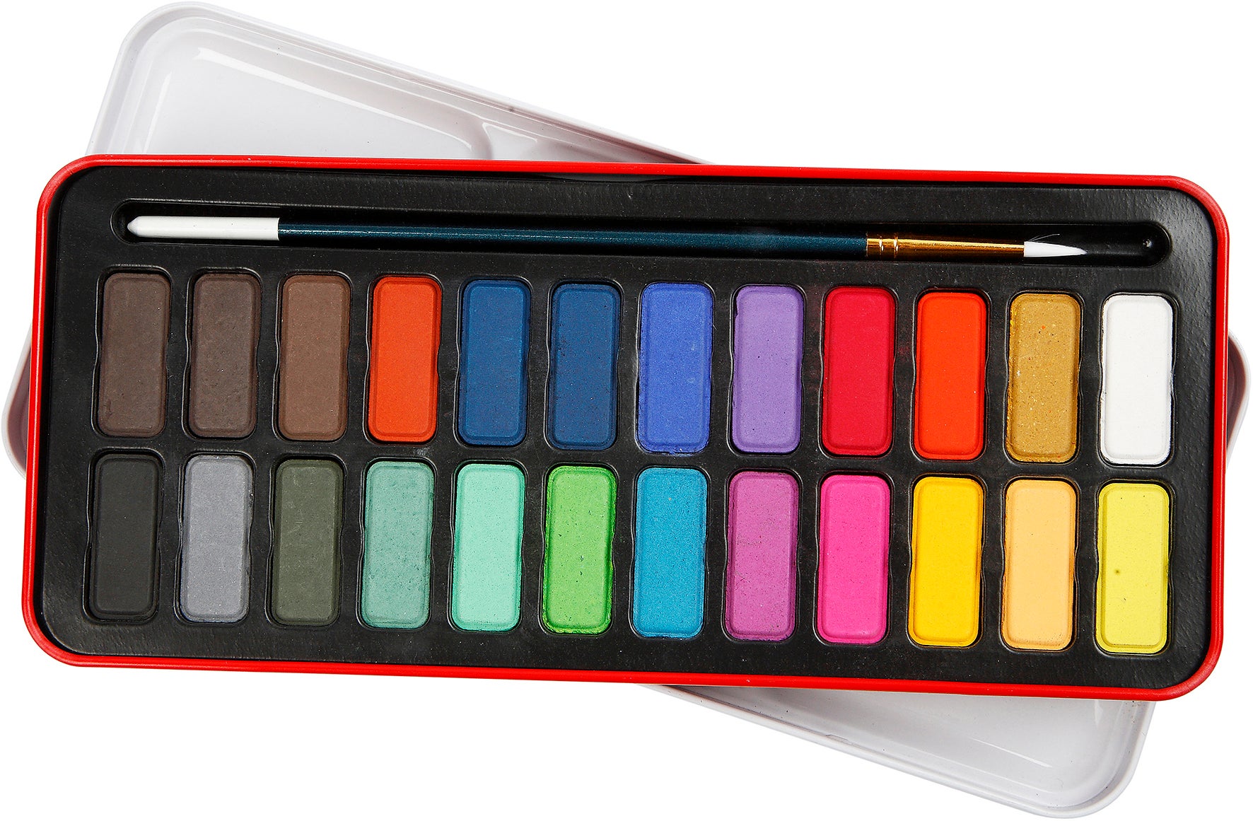 Akvarellfärg 24 färger/fp