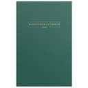 Kontorskalender 2026 grön