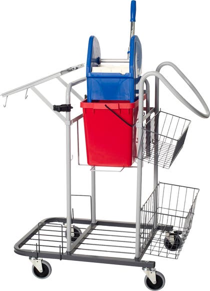 Städvagn Trio2 med svabbpress
