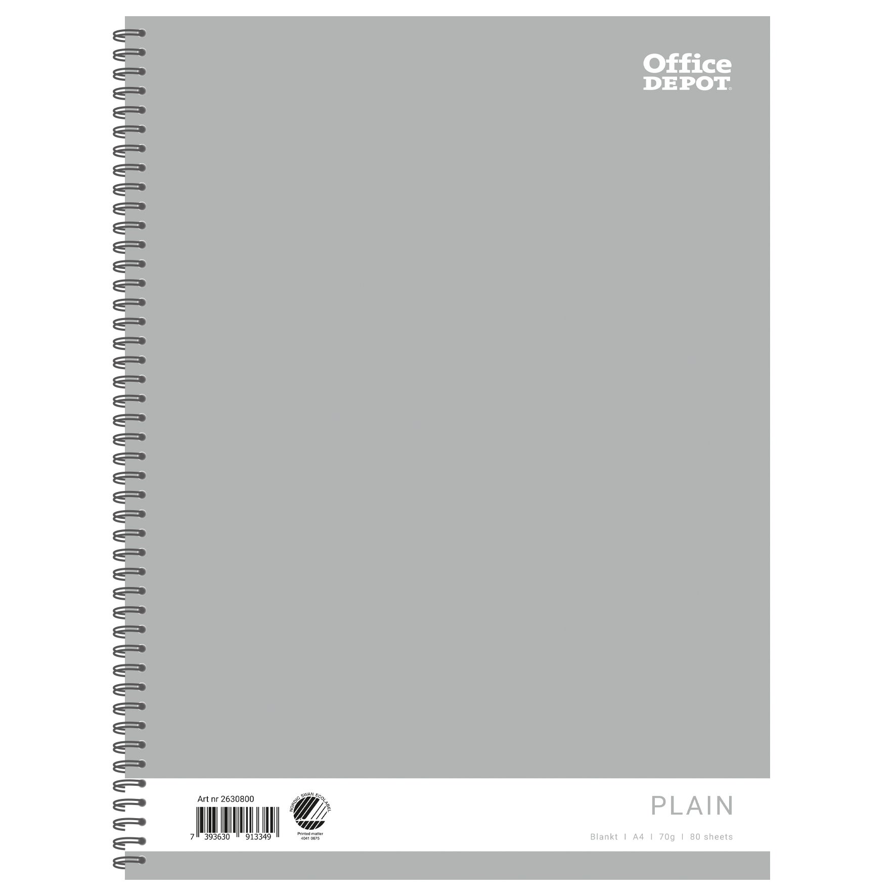 Kollegieblock A4 80blad 70g