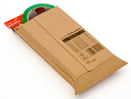 Wellkuvert / Wellpåse 1 mm Brun