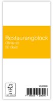 Restaurangblock 7x14,5cm 50blad olinjerad