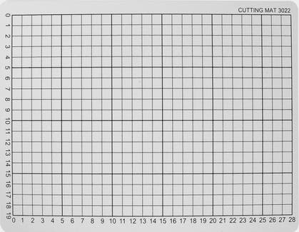 Skärmatta/ -underlägg grå