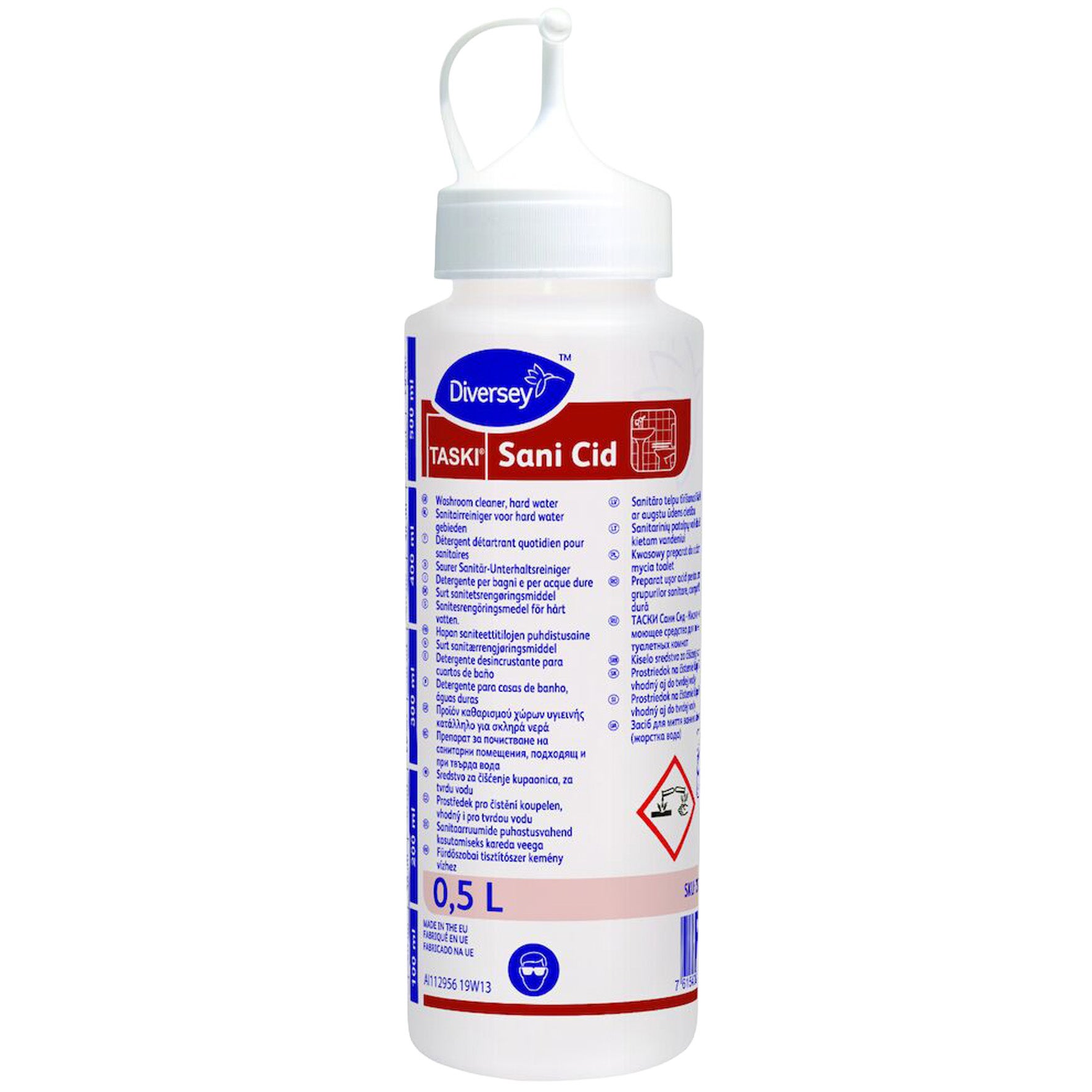 Appliceringsflaska för Sani Cid 0.5 liter