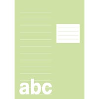 Skrivhäfte A5 linjerat/olinjerat 14,5 mm