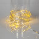 Ljusslinga Dew Drop Micro transparent 36 m varmvit