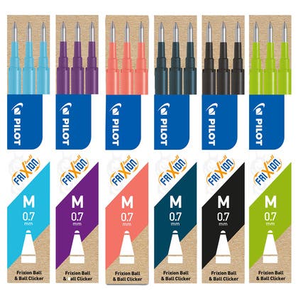 Patron Pilot Frixion 07 Raderbar 3-pack refill